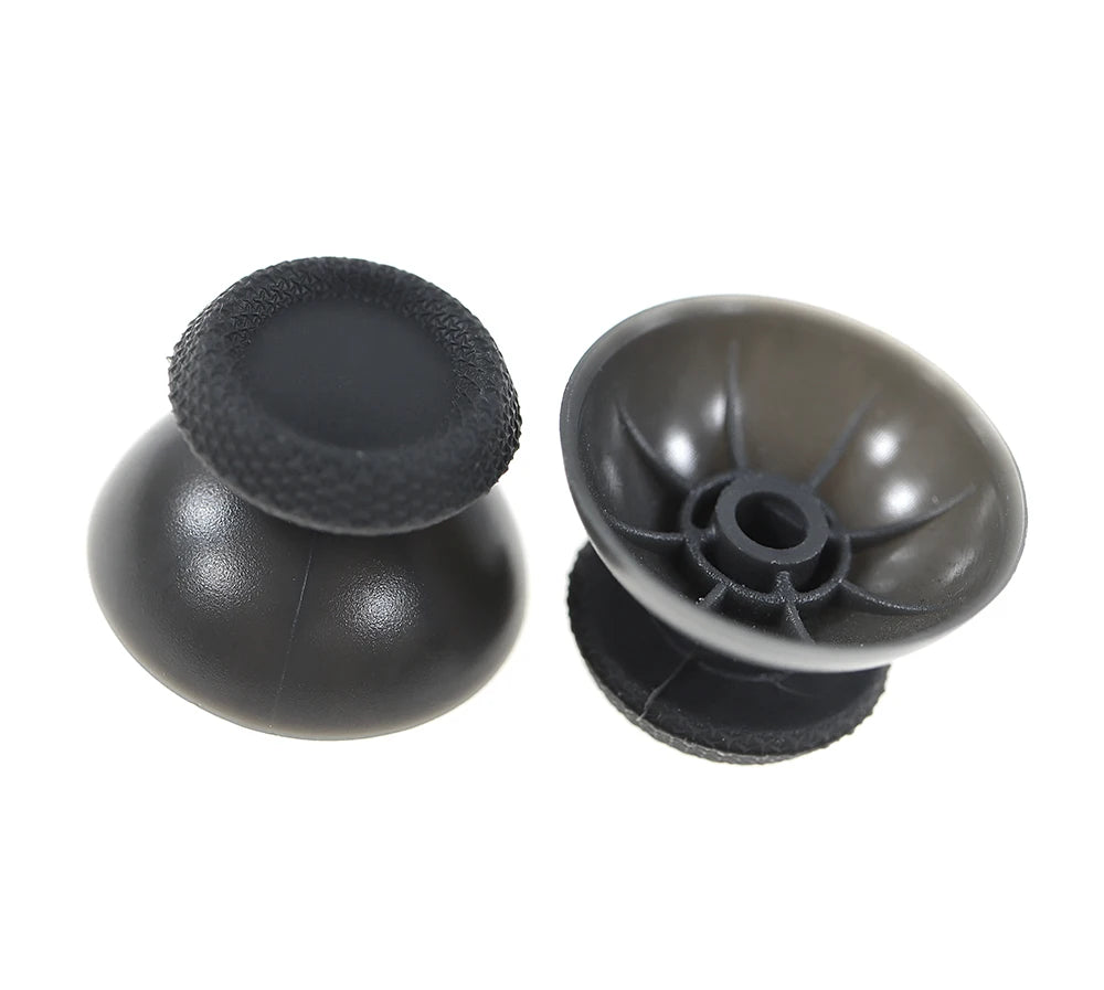 2pcs For Sony PS5 Playstation 5 Controller Thumbstick Cover Transparent Clear 3D Analog Joystick Stick Module Mushroom Cap