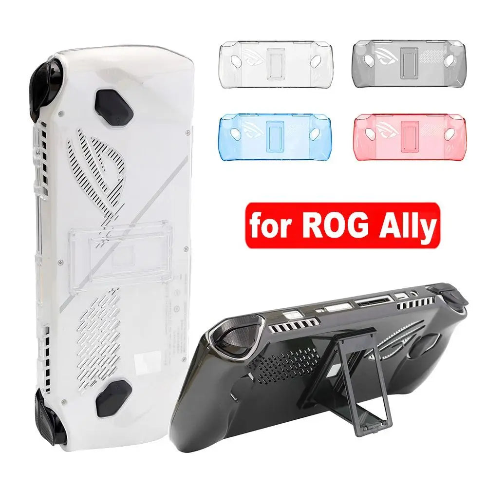 For ROG Ally Transparent Protective Case Shockproof Back Cov
