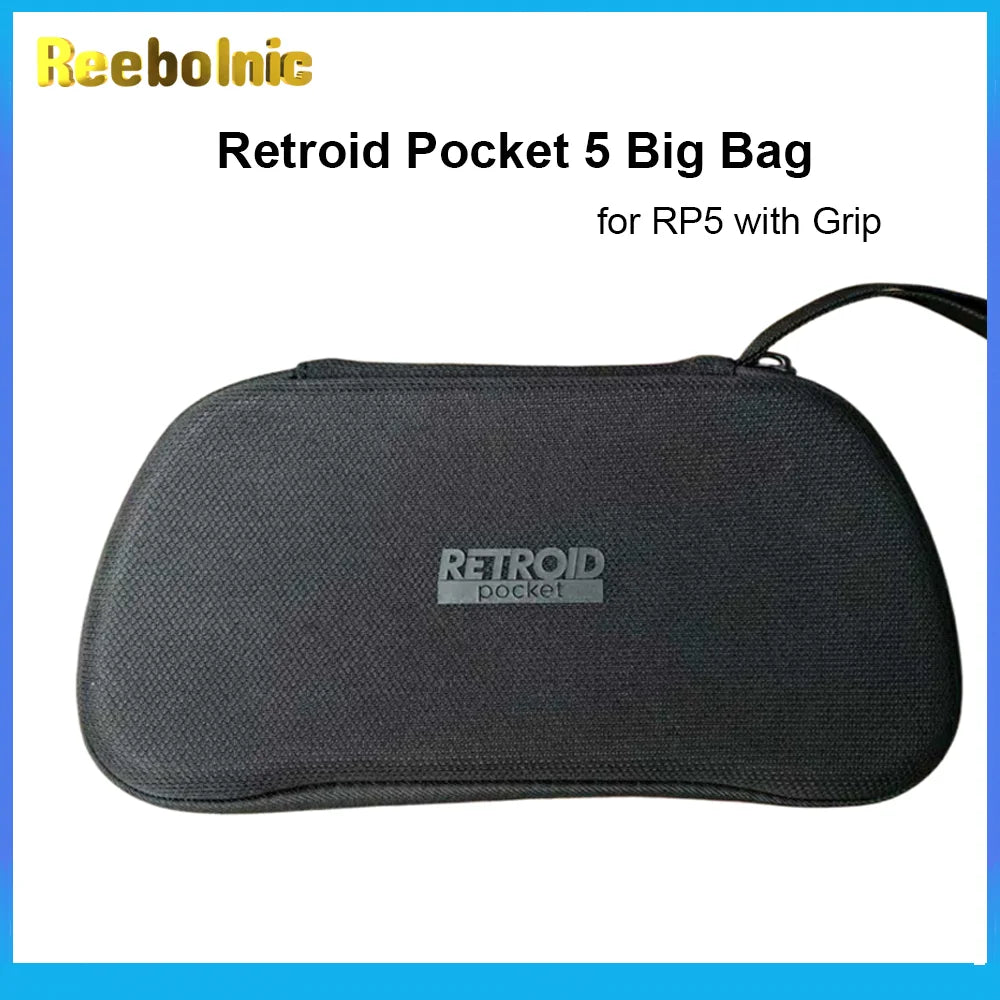 Reebolnic RP5 Big Case with Grip of Retroid Pocket 5 Handhel
