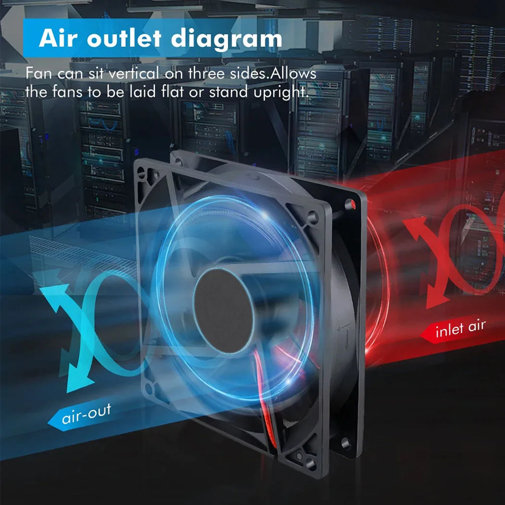 5V Brushless Cooling Fan USB Router Fan Computer Case TV Box