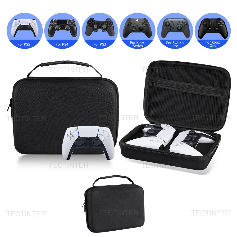Dual Carrying Case Bag For PS5/PS4/PS3/Xbox Series Controlle