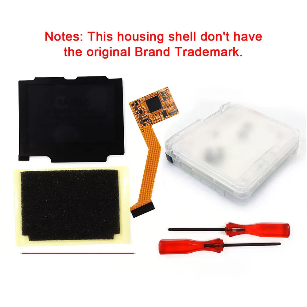 HISPEEDIDO 5 Levels Brightness For GBA SP IPS V2 High Brightness LCD Screen Kits For GameBoy Advance SP Console