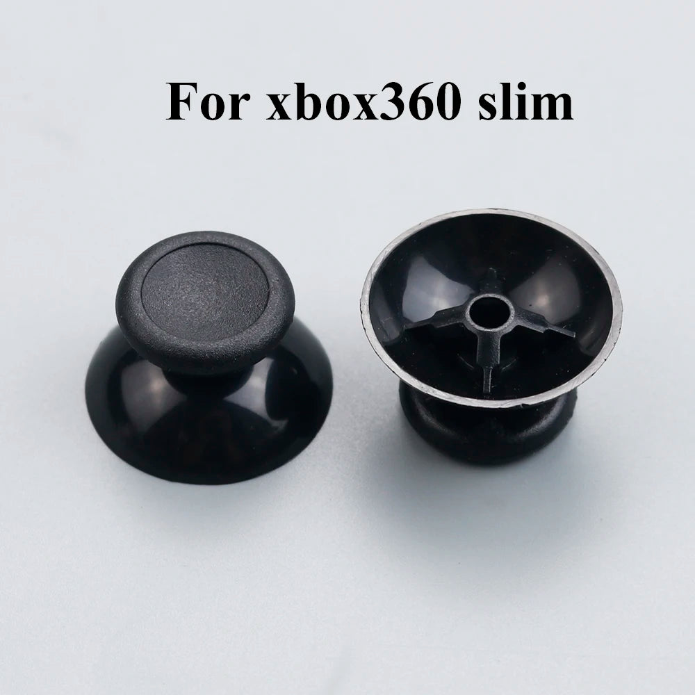 2PCS Replacement 3D Analog Thumbstick Thumb Stick Mushroom Grip Cap Cover for PS2 PS3 PS4 Pro Slim PS5 Xbox One 360