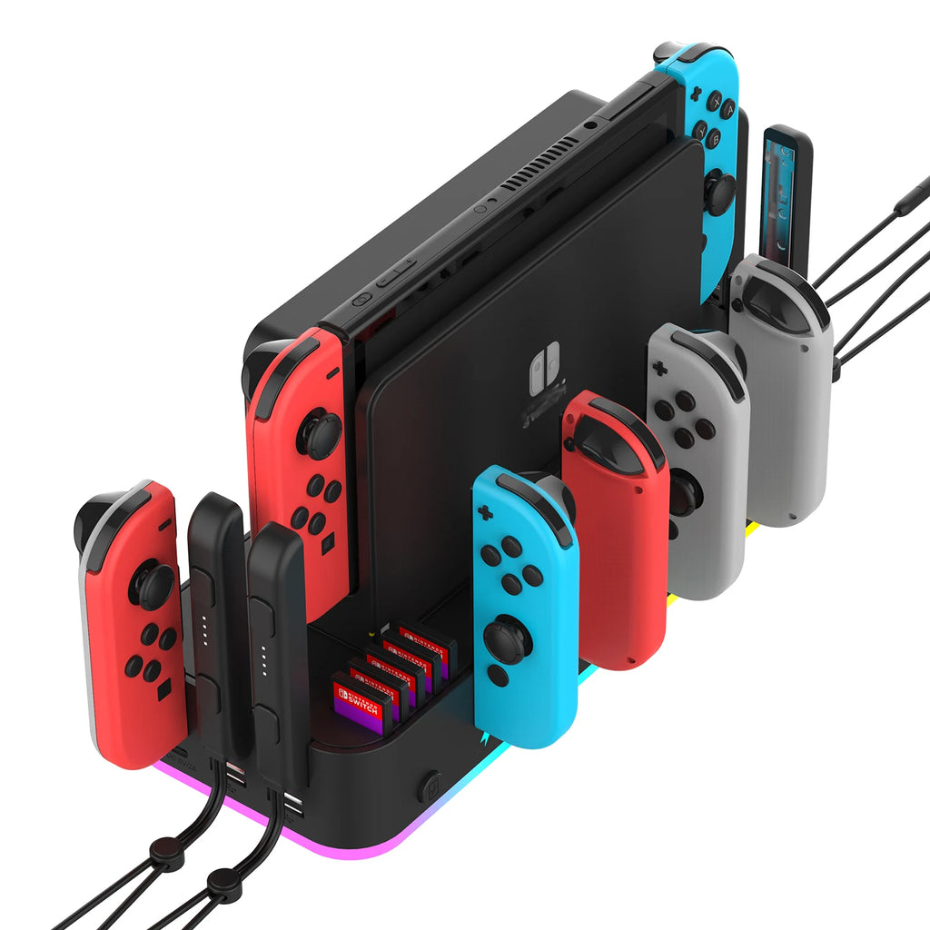 IPEGA PG-SW107 RGB Switch Wall Mount with Joy-Con Charger Sw