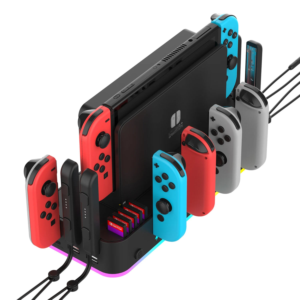IPEGA PG-SW107 RGB Switch Wall Mount with Joy-Con Charger Sw