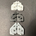 Flat Back Buttons for Rog Ally Handheld Game Console Replace