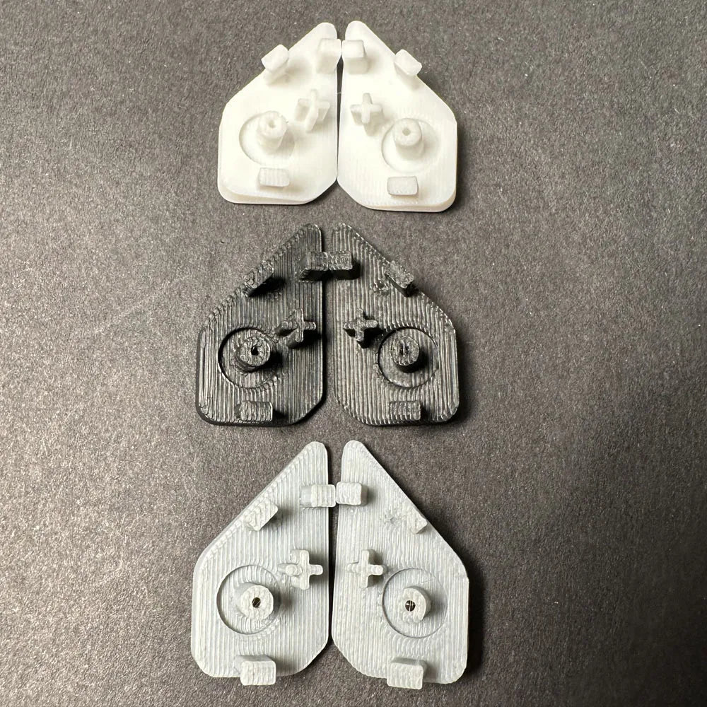 Flat Back Buttons for Rog Ally Handheld Game Console Replace