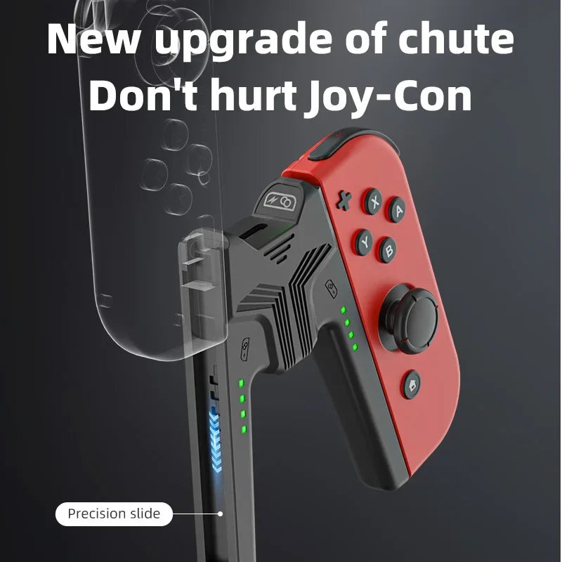 Aolion Charging Grip Bracket for Switch 2/1 Joycon Handle Ga