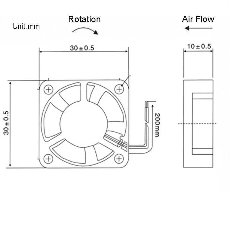 Sleeve Bearing Industrial Cooling Fans with Brushless Motor Mini Quiet Computer Accessories Ventilador DC 12v 120mm 80mm 40mm
