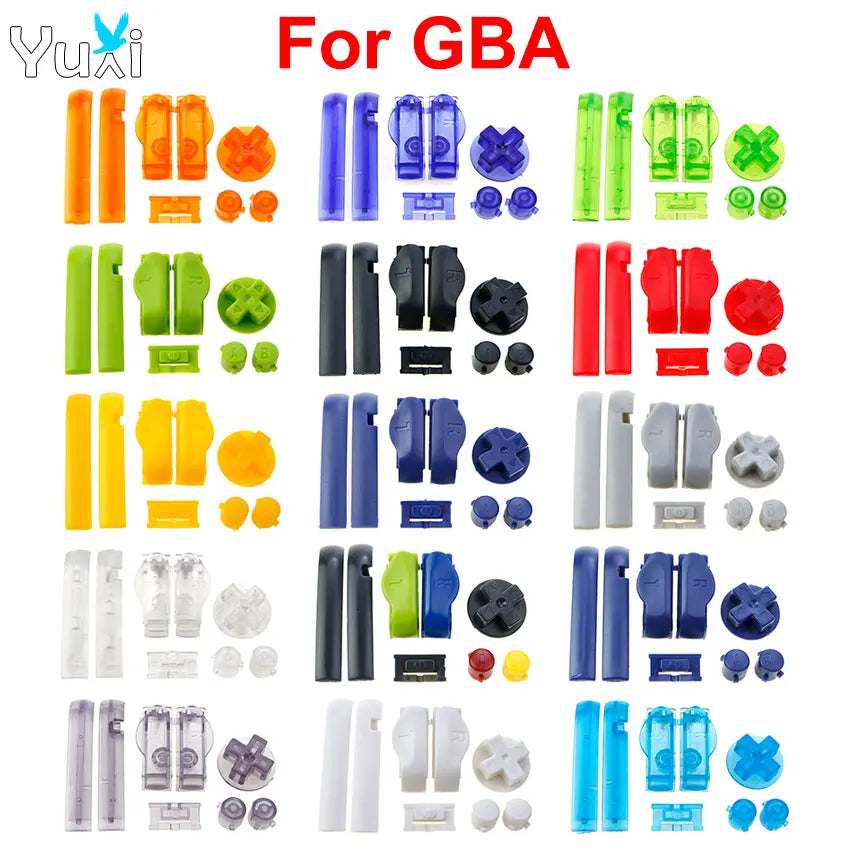 YuXi High Quality Buttons Kit Keypads D-Pad L R AB Power ON 