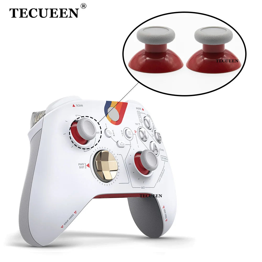 2pcs For Xbox Series X S Controller Thumb Sticks Grips 3D Ro