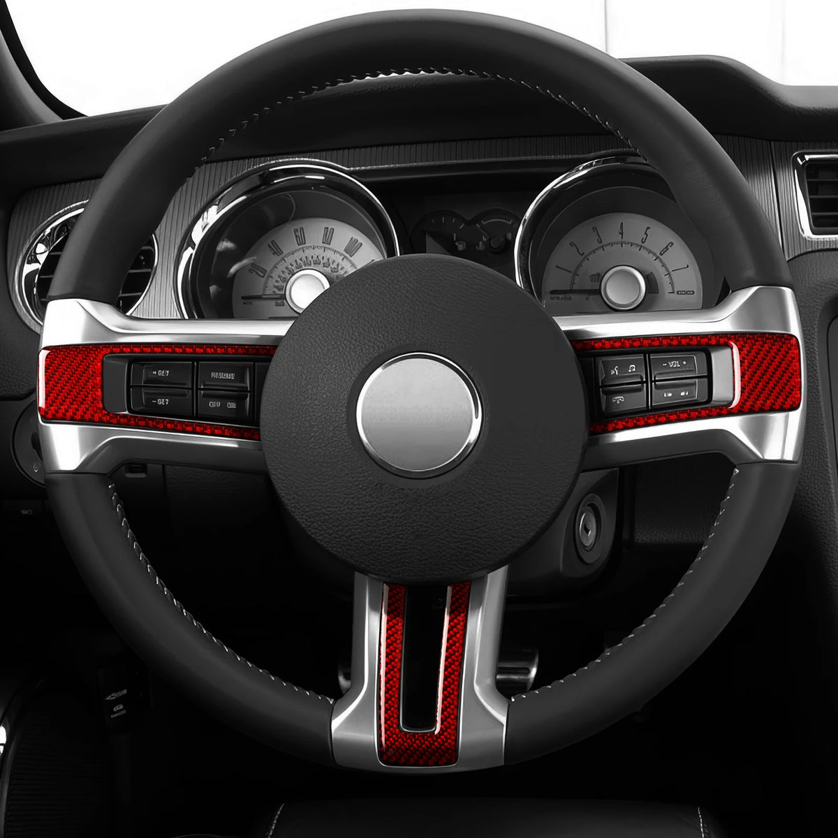 For Ford Mustang GT Shelby (2010-2014) Carbon Fiber Interior