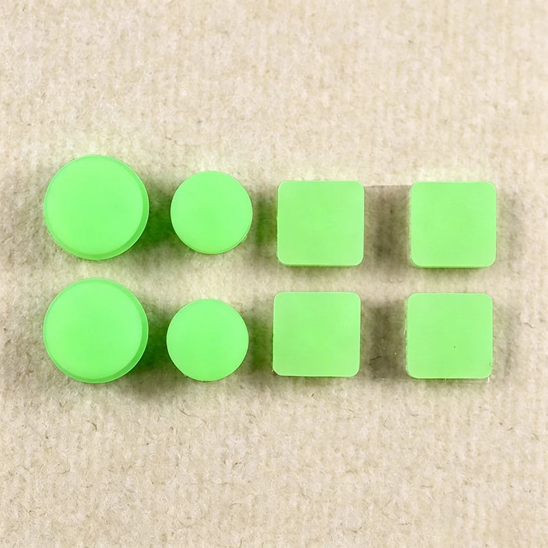 1/2Sets Screw Hole Dustproof Rubber Plug Feet Cover Suitable For 3DS XL/LL Console Bottom Rubber Cushion Replacement Parts