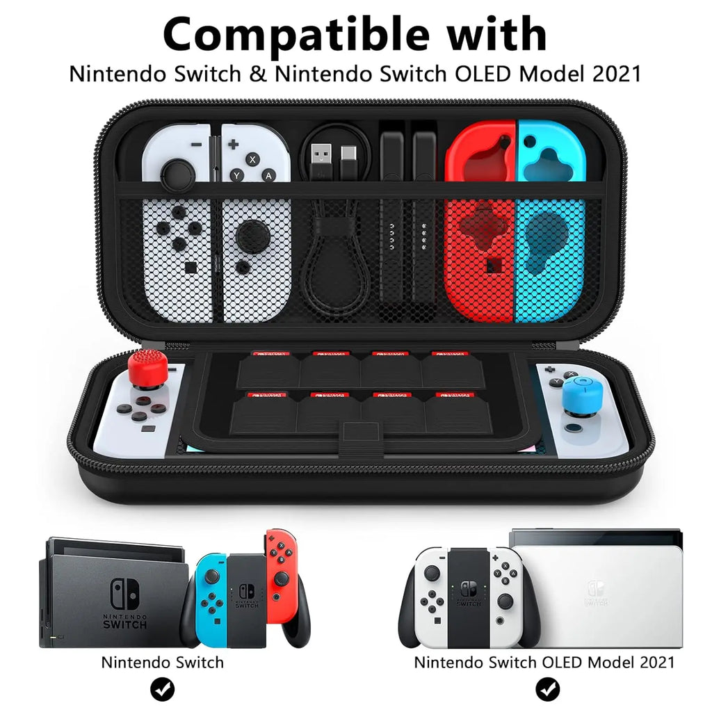 Portable Lightweight Carrying Case for Switch Console Large 