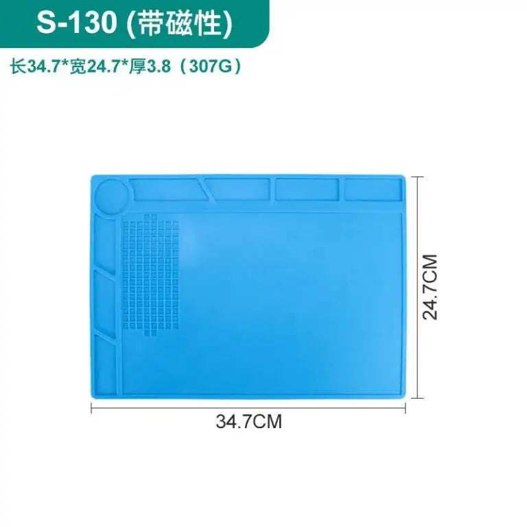 ESD Soldering Mat Repair Pad Insulation Heat Resistant Soldering Station Silicon Work Pad Desk Platform Phone Repair Tool Kit