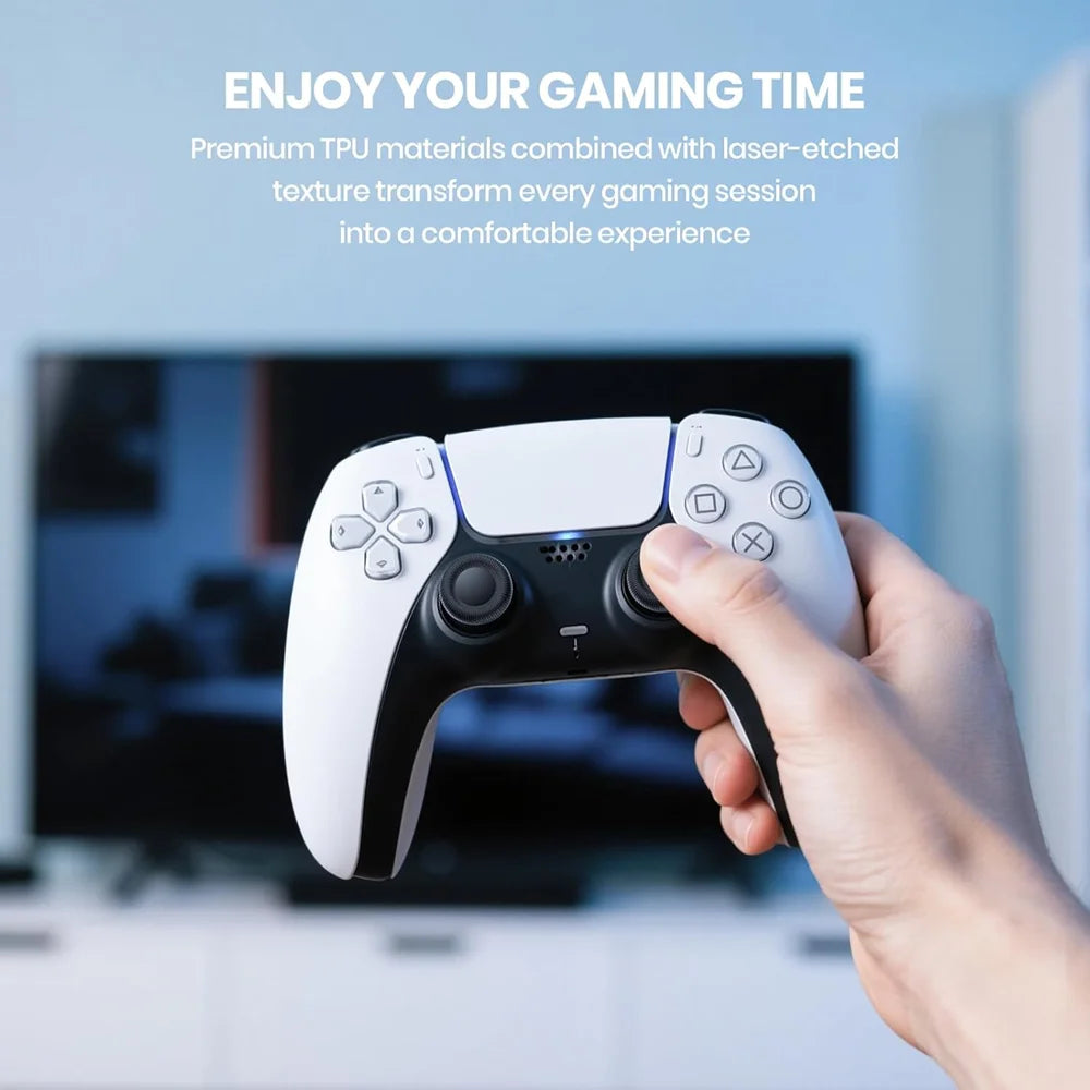 Thumb Grip Set Joystick Cap Compatible With PS5/PS4 Controll