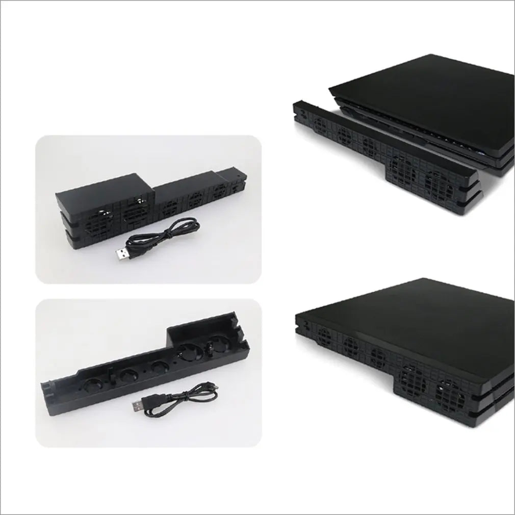 Base Fan Stand For Sony PS4 Pro Slim Game Console Play Stati