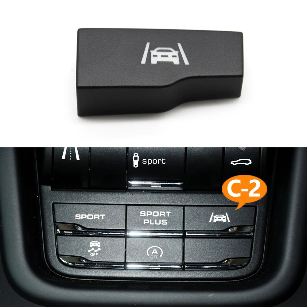 Car Center Console Drive Mode Traction Control Multi Function Switch Sports Button For Porsche Cayenne 7P5 2010-2018 7P59271
