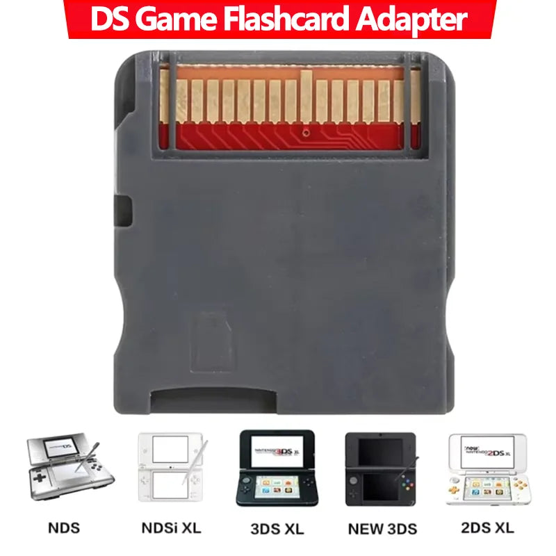 DS Game Flashcard Adapter Retro Video Games Memory Card Down