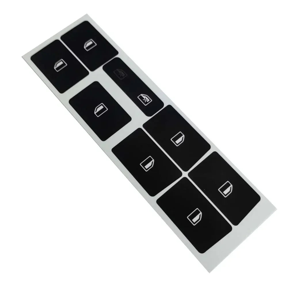 1set For Audi A4 B6 B7 Car Front Radio Button Decal Sticker 