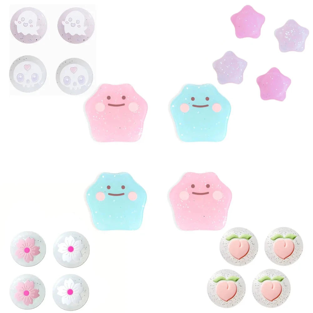 Silicone Rubber Thumb Stick Grip Cap Joystick Soft Cover For