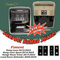 Sunroof Button Repair Sticker Kit For Range Rover Sport Vela