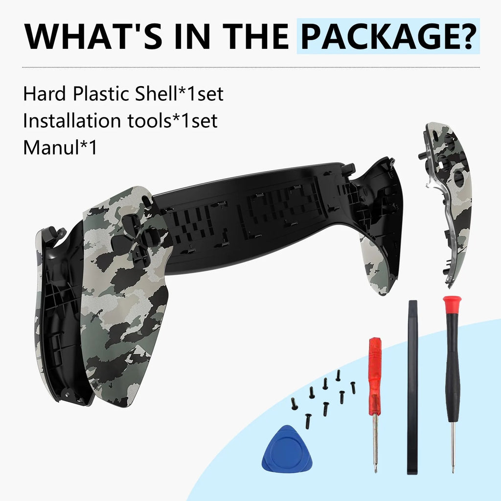 Full Set DIY Housing Case Cover Compatible with PS5 Portal H