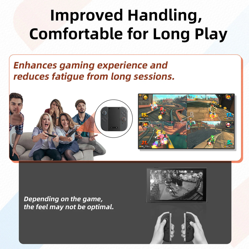 Aolion For Switch 2/1 Joy-con Charging Grip Bracket Handle G