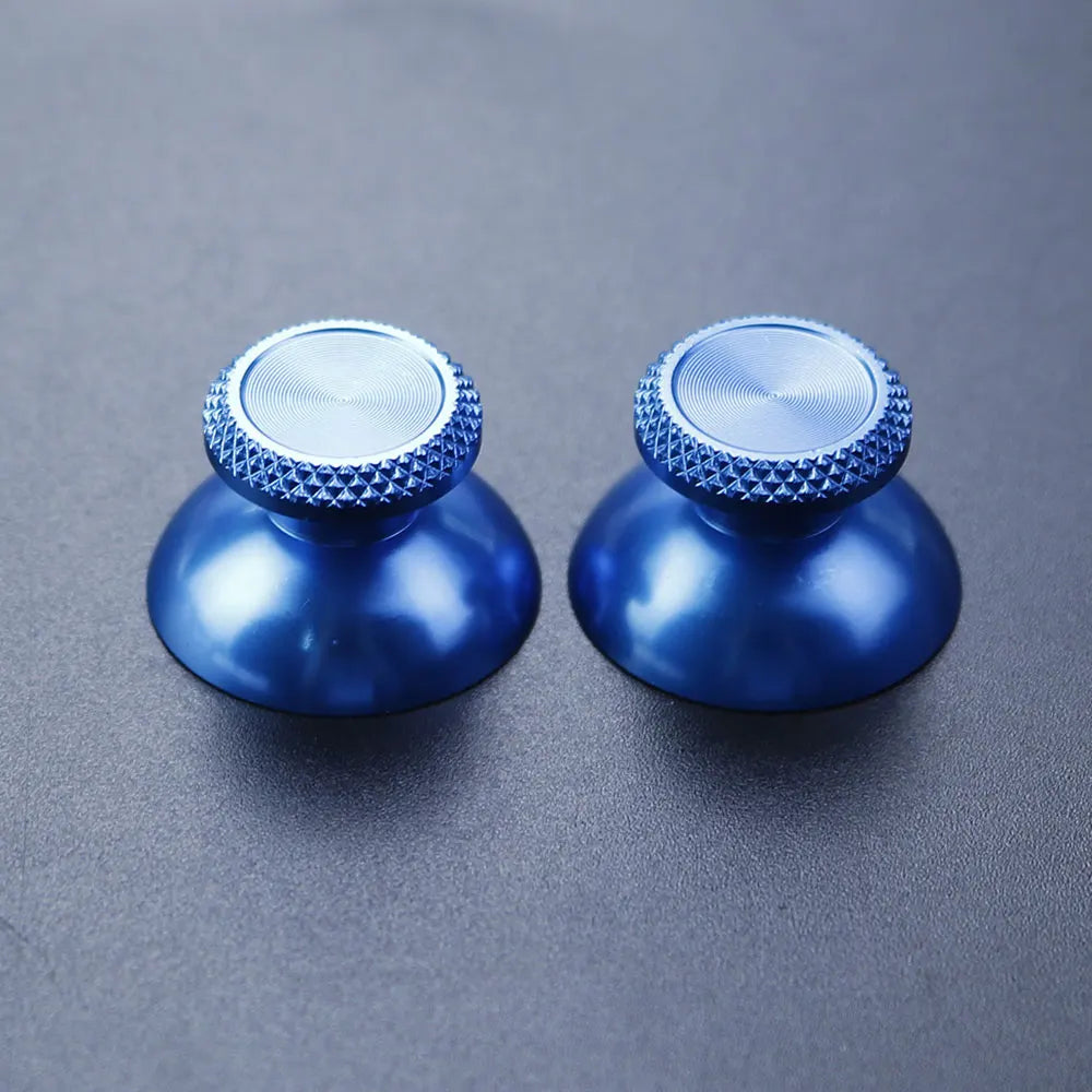 JCD 1Pair Aluminum Metal Analog Joystick Thumb Stick Grip Cap For PS5 Controller Gamepad Rocker Caps Thumbstick Accessories