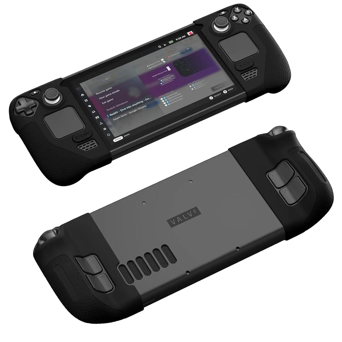 Silicone Grip Protection Case Compatible with Steam Deck Ste