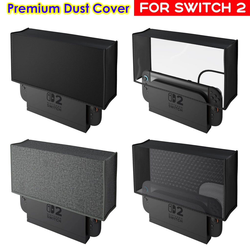 Anti-Scratch Dust Cover for Nintendo Switch 2 Console and TV