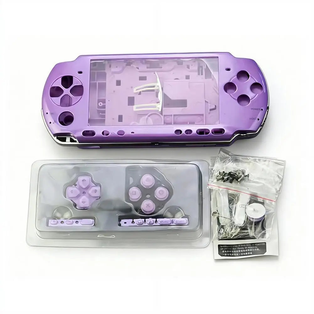 Protective Case With Buttons Screws for PSP3000 Console Repl