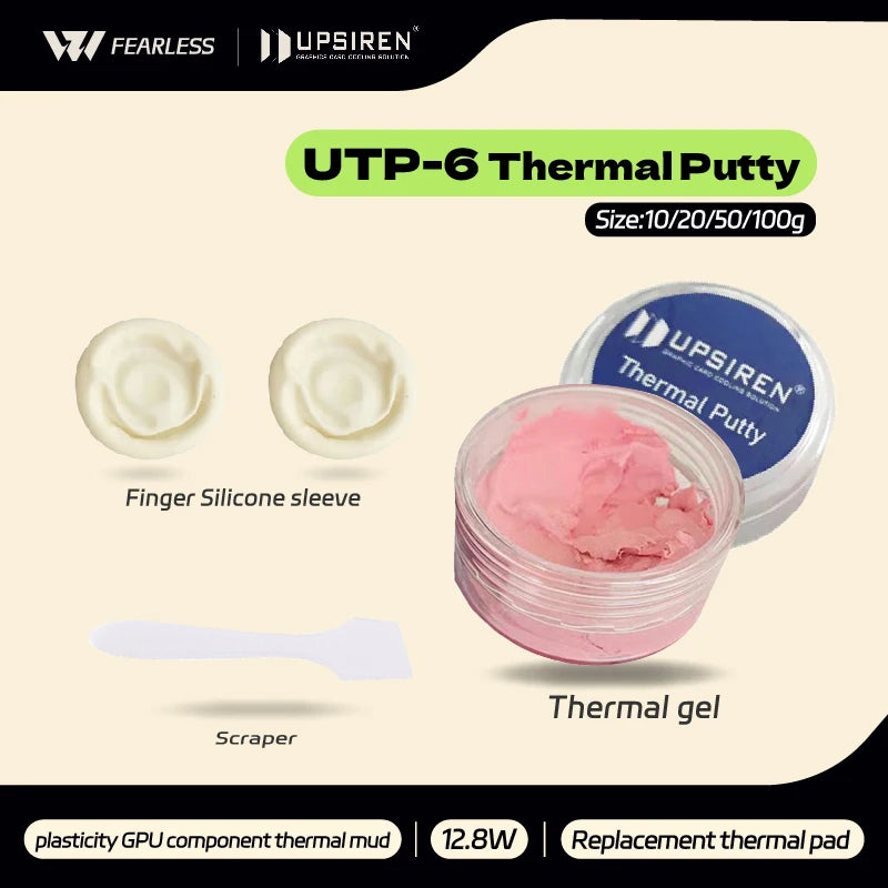 UPSIREN Thermal Putty UTP-8 For VGA GPU IC Processor Rapid C
