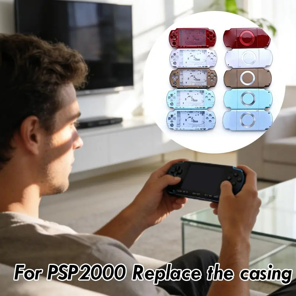 Full Housing Shell Case Replacement Kit For PSP 2000 Console