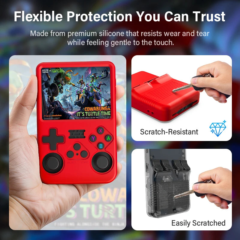 Protective Case For R36S Silicone Case Soft 360 Drop Protect