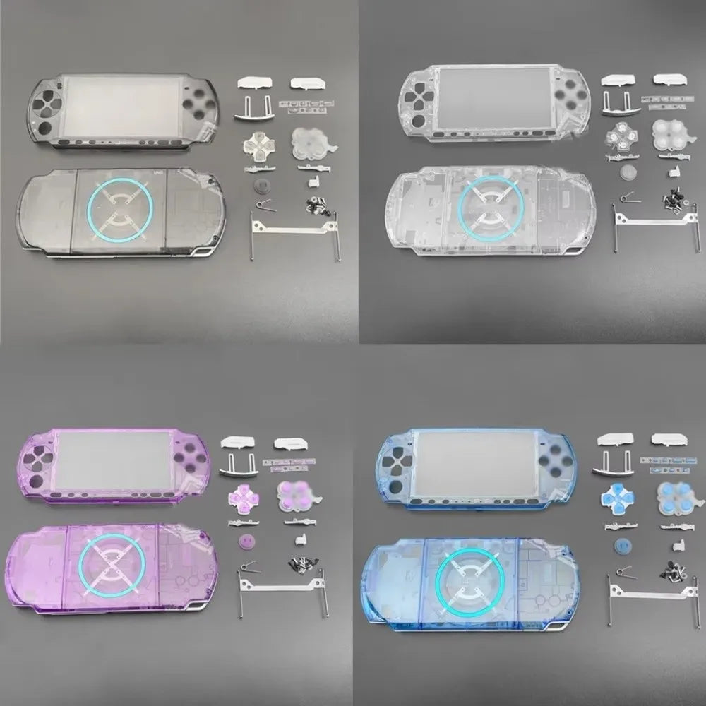 Transparent Full Cover Protective Case Kit Full Set With Scr