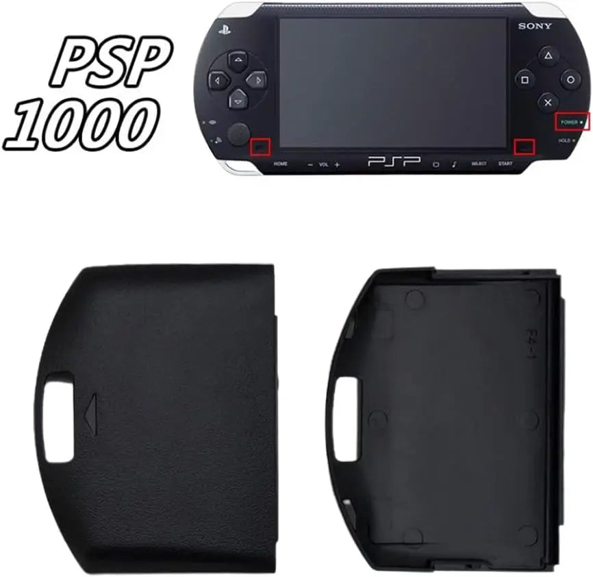 Battery Back Door Cover Case Replacement for PSP 1000 1001 1