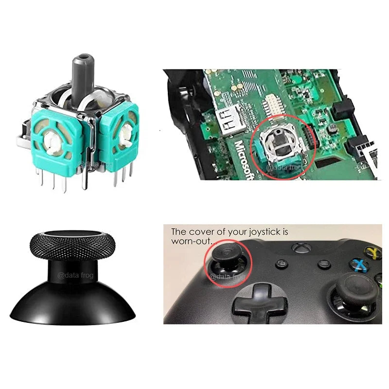 Replacement Joystick for Xbox One Control Analog Stick for X