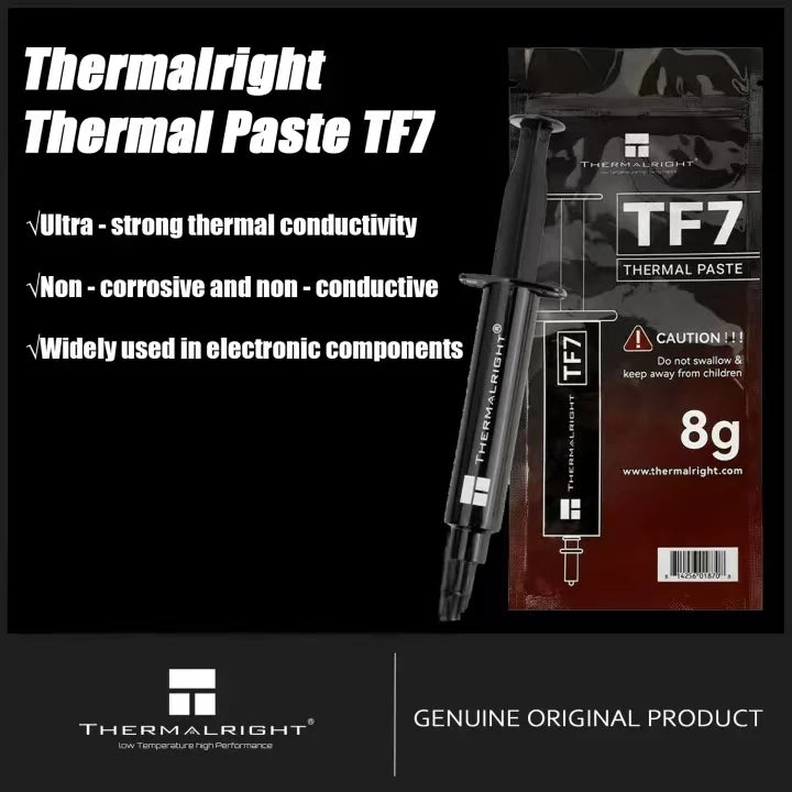 Thermalright Thermal Paste TF7 2g/4g/8g 12.8 W/mk Ultra-Perf