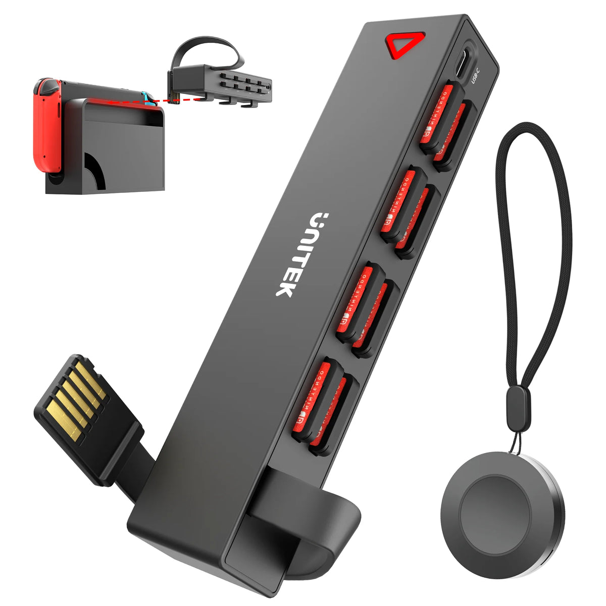 D1100C Wireless Remote Game Card Reader for Nintendo Switch 
