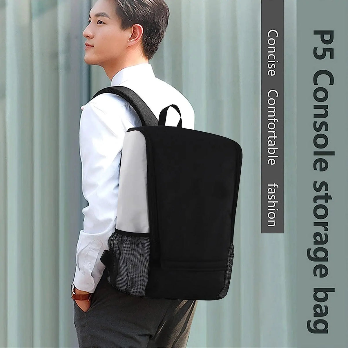 Travel Storage Handbag Backpack For PS5 Console Protective L