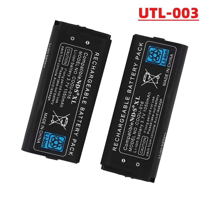 UTL-003 NDS XL Replacement Battery 3.7V 2000mAh for Nintendo