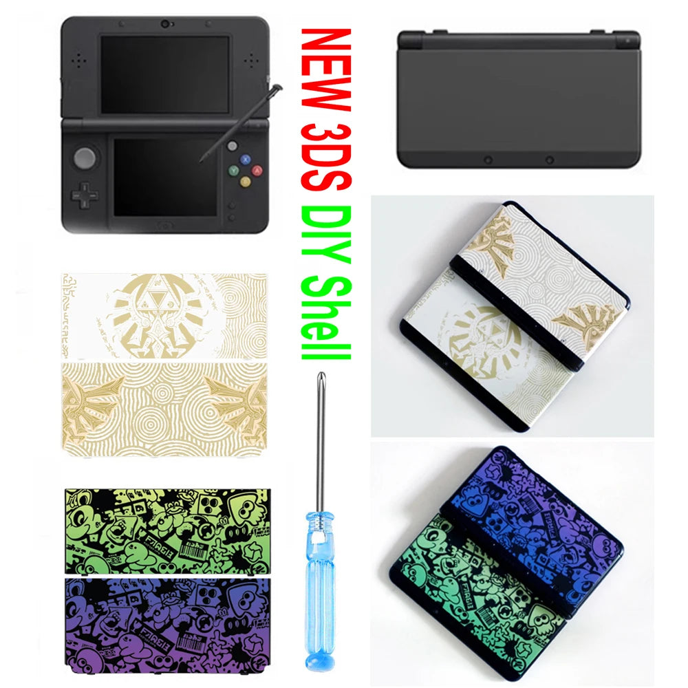 New For Nintendo New 3DS Replacement Front Back Plates Part 