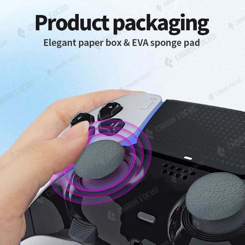 10-in-1 Plastic Thumbstick Joystick Cap for PS5 Edge Control