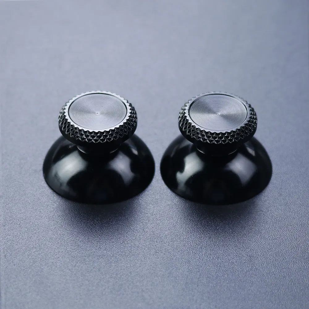 JCD 1Pair Aluminum Metal Analog Joystick Thumb Stick Grip Cap For PS5 Controller Gamepad Rocker Caps Thumbstick Accessories