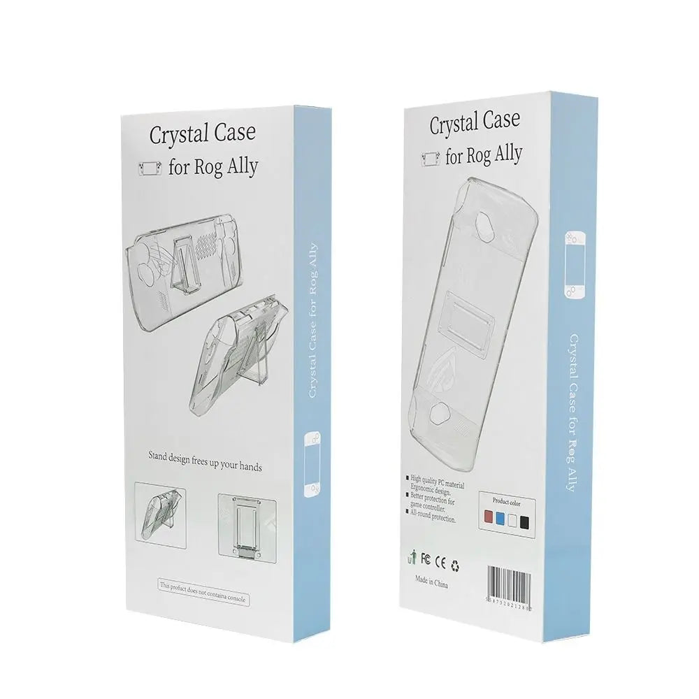 Clear Protective Case for ROG Ally Shockproof Back Cover wit