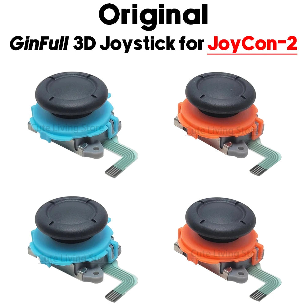 Original GinFull 3D Joystick for NS2 JoyCon 2 Controller Rep