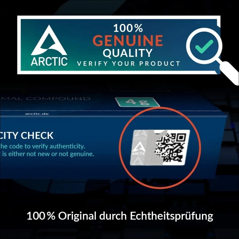 ARCTIC MX-4 (4g/8g/20g) Premium Performance Thermal Paste fo