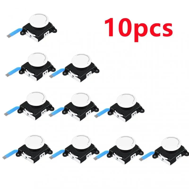 10Pc Set Replacement Joystick for Nintendo Switch Original 3D Joystick Analog Thumb Stick for Joycon Controller Repair Part