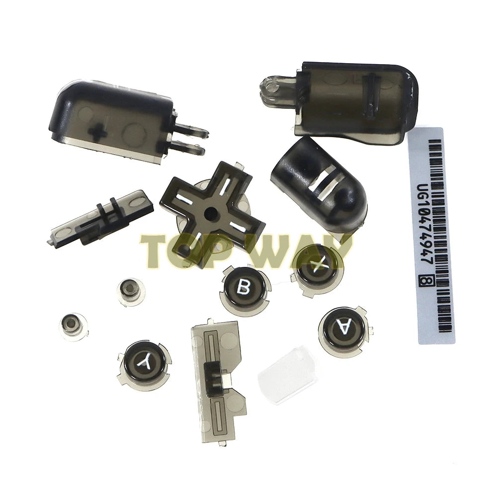 1set Replacement ABXY L R D Pad Cross Button Full Button Set For Nintend DS Lite For NDSL Console Buttons Kit